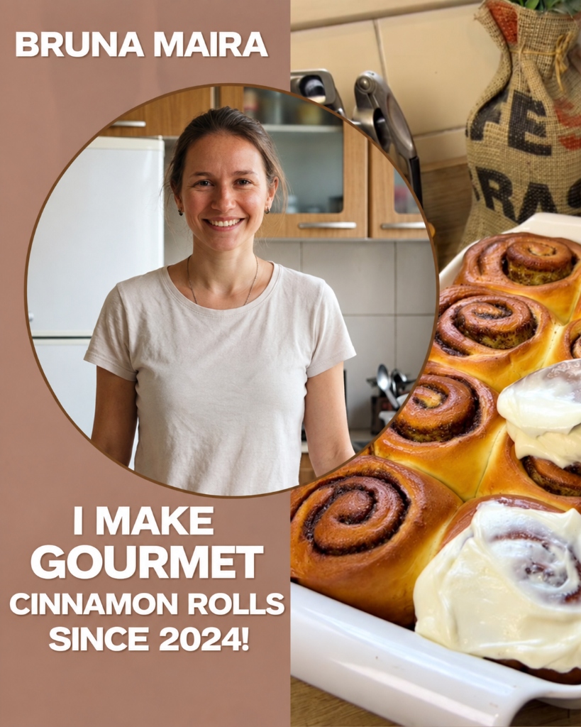 Bruna Maira - Gourmet Cinnamon Rolls